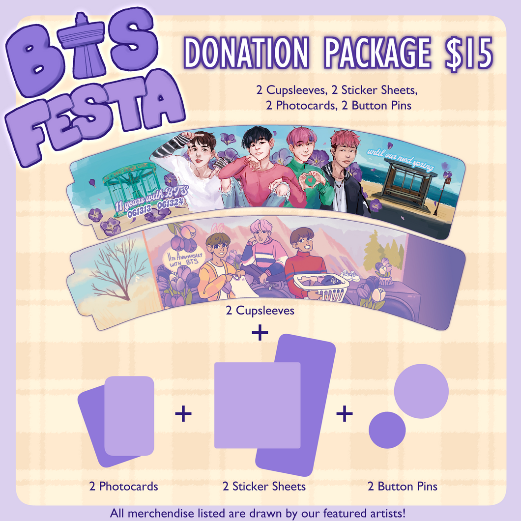[PREORDER] BTS 11th Anniversary Donation package