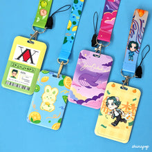 Load image into Gallery viewer, Lemon Bunny card lanyard