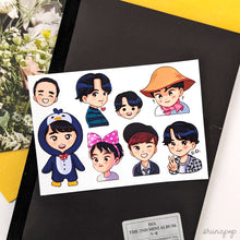 Load image into Gallery viewer, Kyungsoo mini-sticker sheet