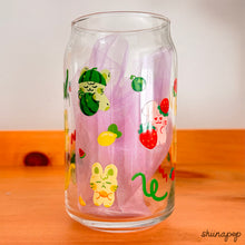 Load image into Gallery viewer, Fruiy Bunny beer can glass