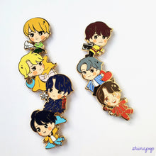 Load image into Gallery viewer, LOVE YOURSELF enamel pins