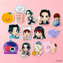 Load image into Gallery viewer, Assorted BTS Die-cut stickers