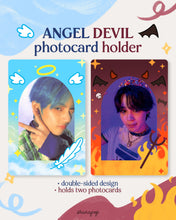 Load image into Gallery viewer, Angel/Devil photocard holder
