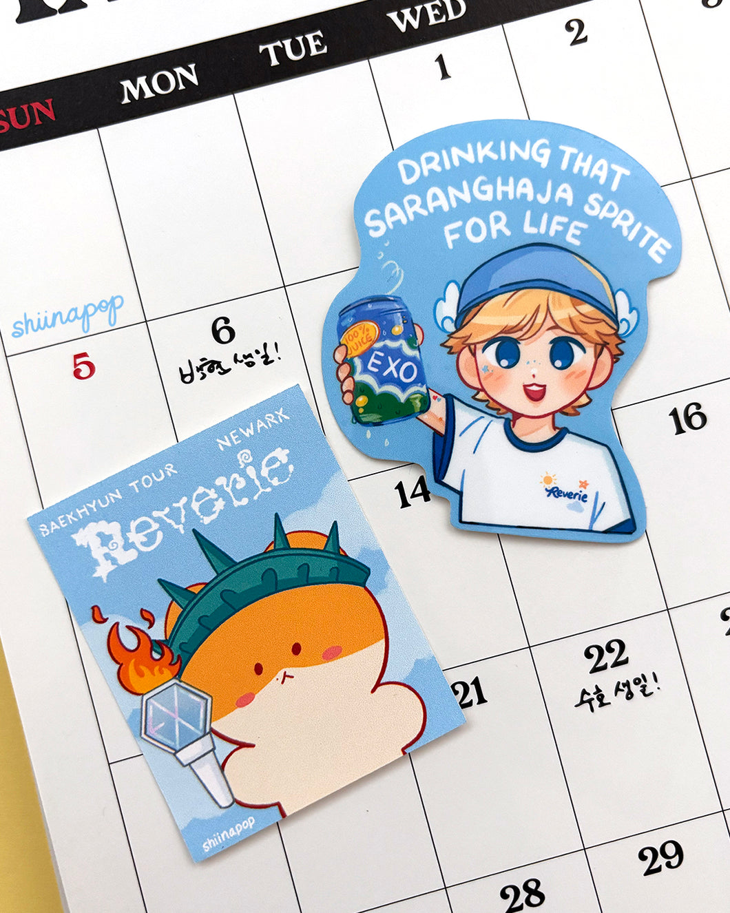 Baekhyun Reverie stickers