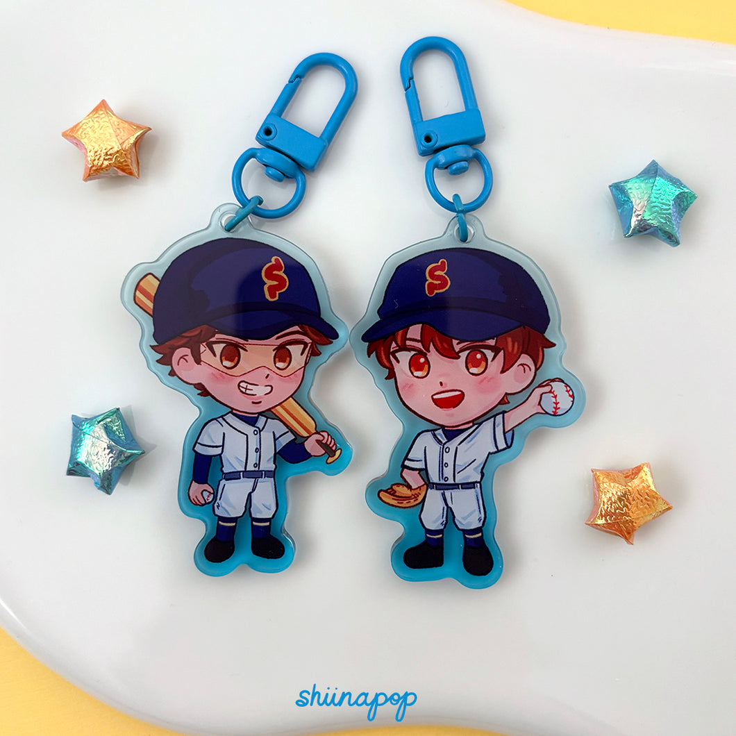 Eijun & Miyuki charms