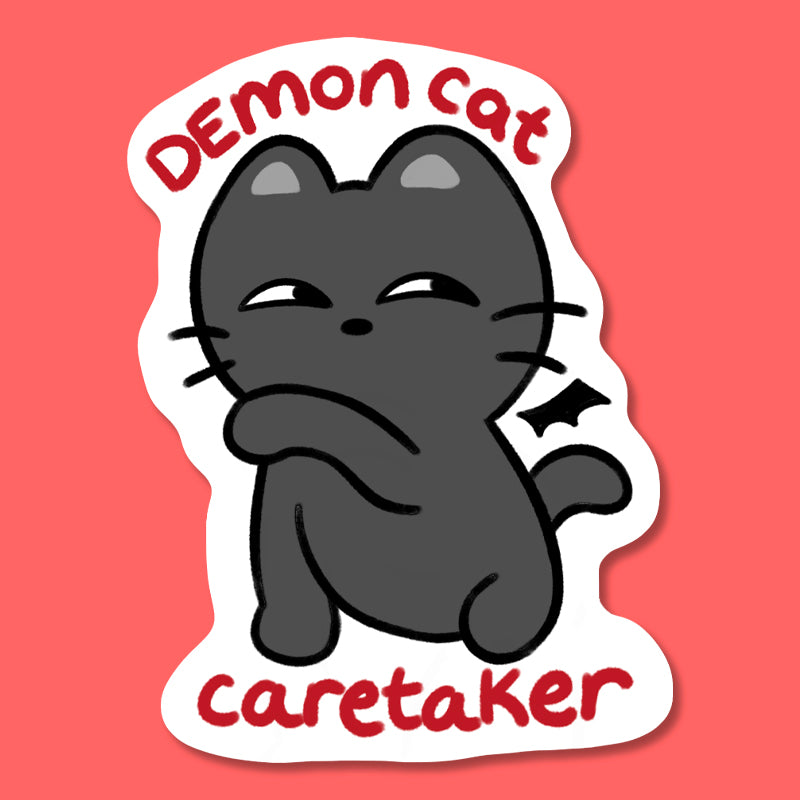 Demon Cat sticker