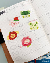 Load image into Gallery viewer, Fruity Bunny overlay washi tape
