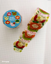 Load image into Gallery viewer, Fruity Bunny overlay washi tape
