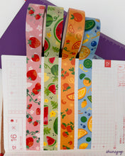 Load image into Gallery viewer, Fruit washi tape SET
