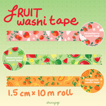 Load image into Gallery viewer, Tangerine washi tape
