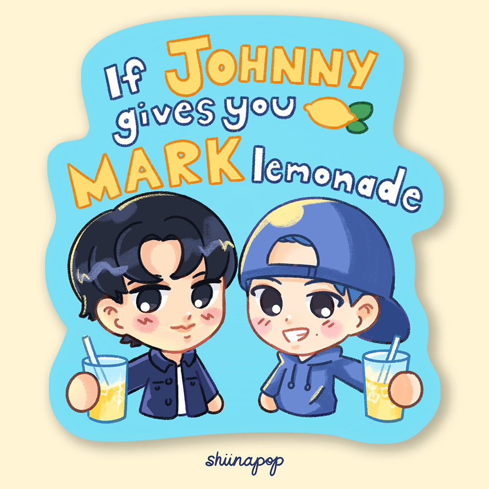 Johnny Mark Lemonade sticker