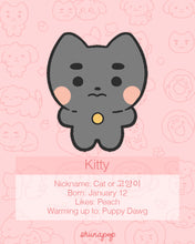 Load image into Gallery viewer, Puppy Kitty sticker sheet
