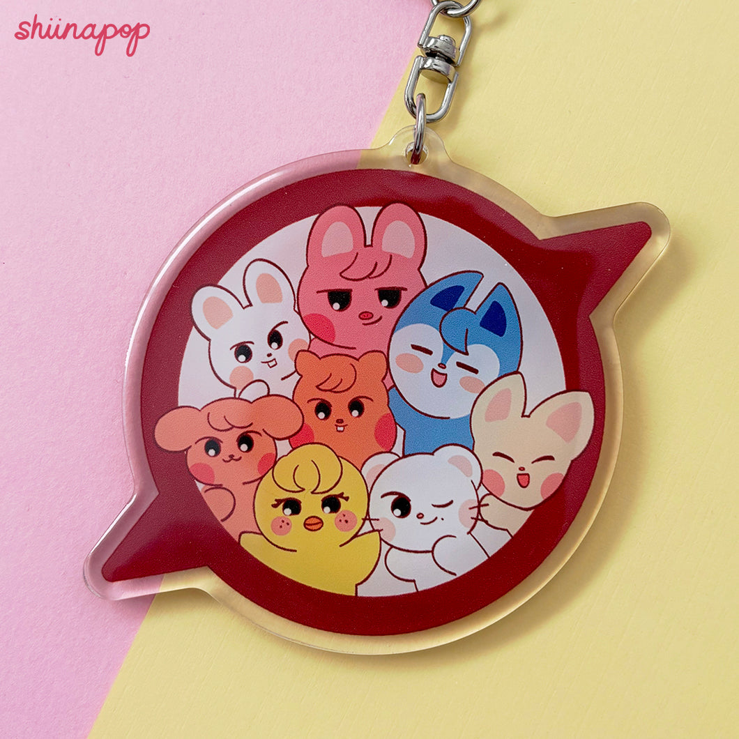 SKZOO compass charm