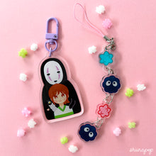 Load image into Gallery viewer, No Face &amp; Chihiro charm

