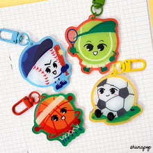 Load image into Gallery viewer, Sports keychains
