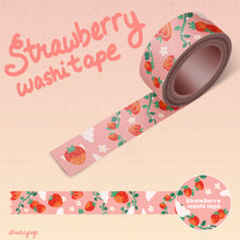 Load image into Gallery viewer, Strawberry washi tape

