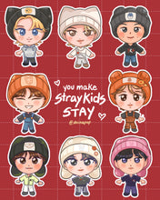 Load image into Gallery viewer, SKZ Beanie sticker set
