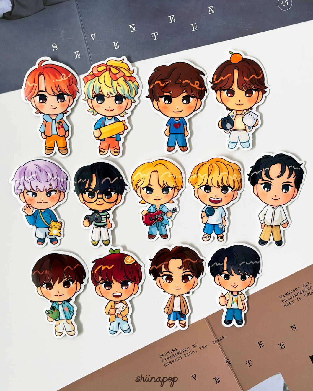 SEVENTEEN stickers