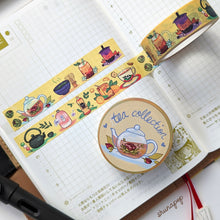 Load image into Gallery viewer, Tea collection washi tape
