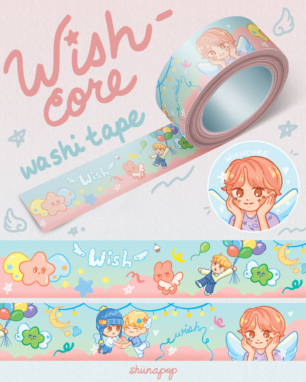 Wishcore washi tape