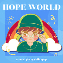 Load image into Gallery viewer, HOPE WORLD enamel pin
