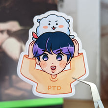 Load image into Gallery viewer, PTD Jin sticker set
